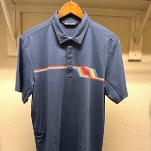 Travis Mathew Navy Golf polo short sleeve